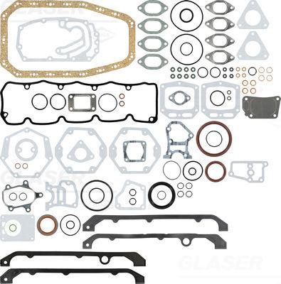 Glaser S38249-00 - Комплект прокладок, двигун autocars.com.ua