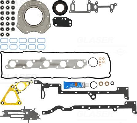 Glaser S38277-00 - Комплект прокладок, двигун autocars.com.ua