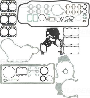 Glaser S38368-00 - Комплект прокладок, двигун autocars.com.ua