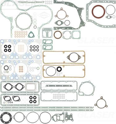 Glaser S38378-00 - Комплект прокладок, двигатель avtokuzovplus.com.ua