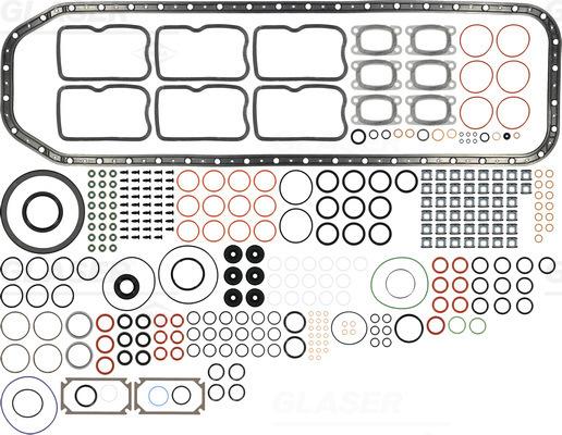 Glaser S38425-00 - Комплект прокладок, двигатель avtokuzovplus.com.ua