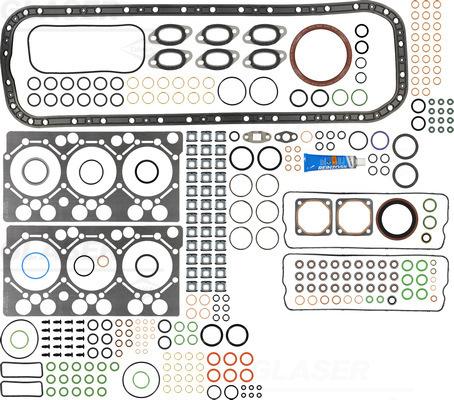 Glaser S38515-00 - Комплект прокладок, двигун autocars.com.ua