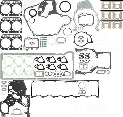 Glaser S38587-00 - Комплект прокладок, двигун autocars.com.ua