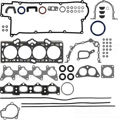 Glaser S40049-00 - Комплект прокладок, двигун autocars.com.ua