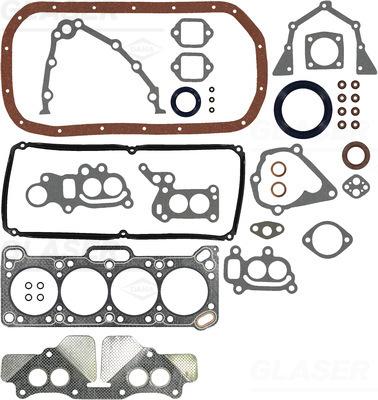 Glaser S80887-00 - Комплект прокладок, двигун autocars.com.ua