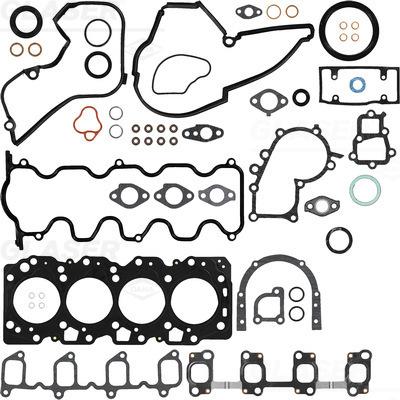 Glaser S80889-00 - Комплект прокладок, двигатель avtokuzovplus.com.ua