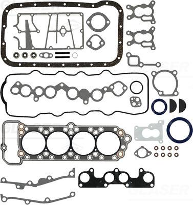 Glaser S80897-00 - Комплект прокладок, двигун autocars.com.ua