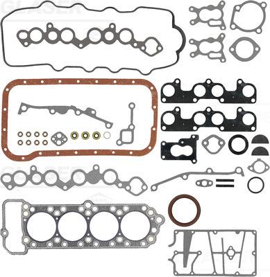 Glaser S80897-01 - Комплект прокладок, двигун autocars.com.ua