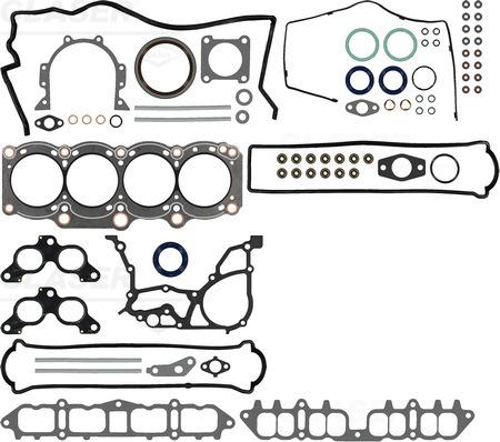 Glaser S80950-01 - Комплект прокладок, двигун autocars.com.ua