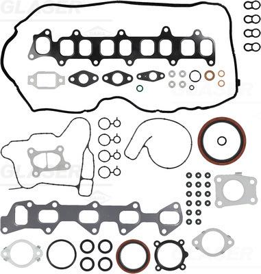 Glaser S90450-00 - Комплект прокладок, двигун autocars.com.ua
