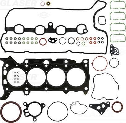 Glaser S90463-00 - Комплект прокладок, двигун autocars.com.ua