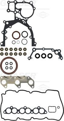 Glaser S90467-01 - Комплект прокладок, двигун autocars.com.ua