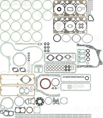 Glaser S90586-00 - Комплект прокладок, двигун autocars.com.ua