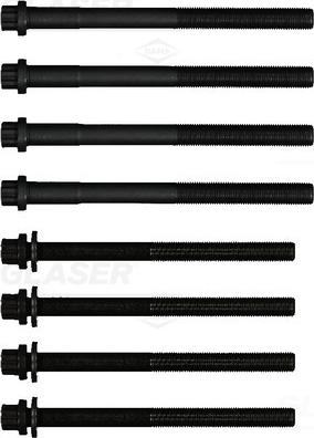 Glaser T85013-01 - Комплект болтів головки циліндрів autocars.com.ua