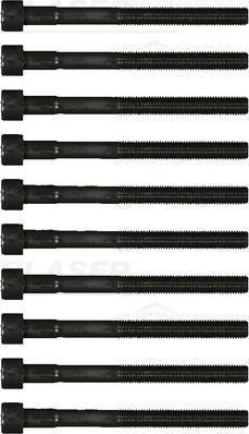 Glaser T85015-00 - Комплект болтів головки циліндрів autocars.com.ua