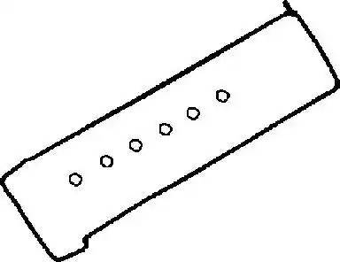 Glaser V36037-00 - Комплект прокладок, кришка головки циліндра autocars.com.ua