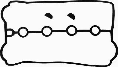 Glaser V37983-00 - Комплект прокладок, кришка головки циліндра autocars.com.ua