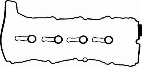 Glaser V38120-00 - Комплект прокладок, кришка головки циліндра autocars.com.ua