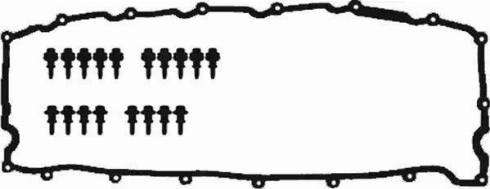 Glaser V83403-01 - Комплект прокладок, крышка головки цилиндра avtokuzovplus.com.ua