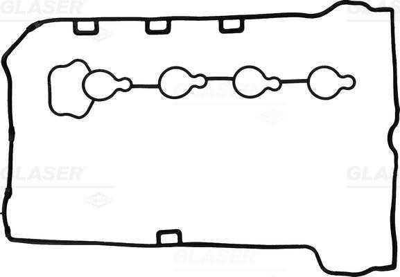 Glaser V90337-00 - Комплект прокладок, кришка головки циліндра autocars.com.ua