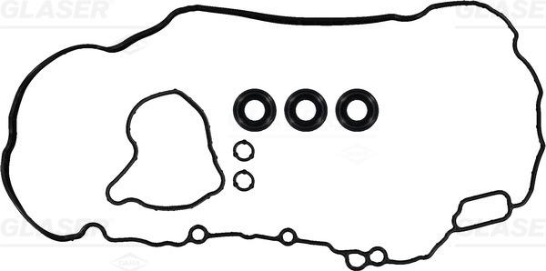 Glaser V90958-00 - Комплект прокладок, кришка головки циліндра autocars.com.ua