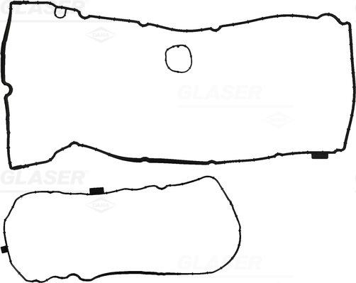 Glaser V91007-00 - Комплект прокладок, кришка головки циліндра autocars.com.ua