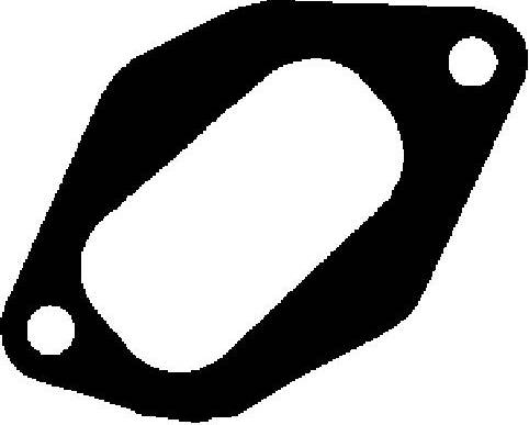 Glaser X00766-01 - Прокладка, випускний колектор autocars.com.ua