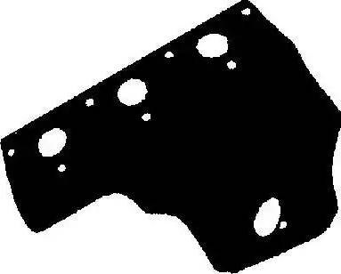 Glaser X52953-01 - Прокладка, випускний колектор autocars.com.ua