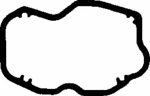 Glaser X53831-01 - Прокладка, кришка головки циліндра autocars.com.ua