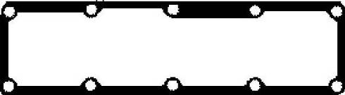 Glaser X58550-01 - Прокладка, впускний колектор autocars.com.ua