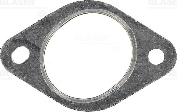 Glaser X90343-01 - Прокладка, випускний колектор autocars.com.ua