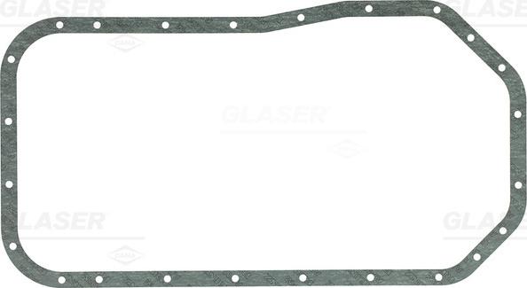 Glaser X90553-01 - Прокладка, масляна ванна autocars.com.ua