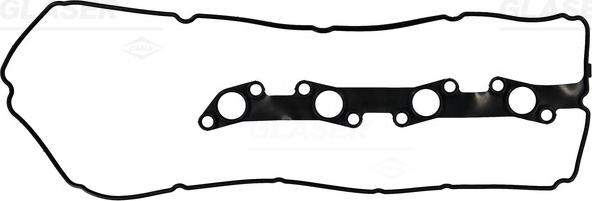 Glaser X90599-01 - Прокладка, кришка головки циліндра autocars.com.ua
