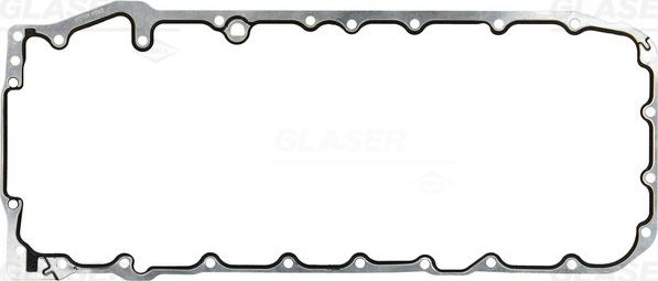 Glaser X90611-01 - Прокладка, масляна ванна autocars.com.ua