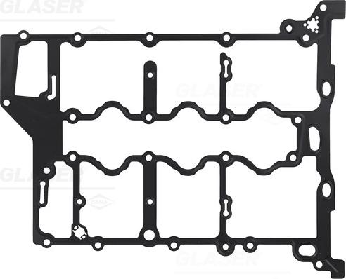 Glaser X90649-01 - Прокладка, кришка головки циліндра autocars.com.ua