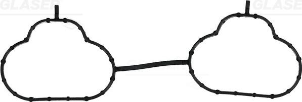 Glaser X90690-01 - Прокладка, впускний колектор autocars.com.ua