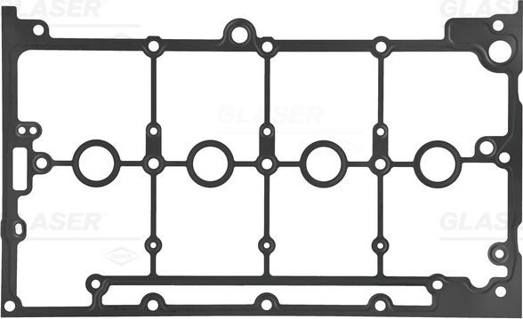 Glaser X90713-01 - Прокладка, кришка головки циліндра autocars.com.ua