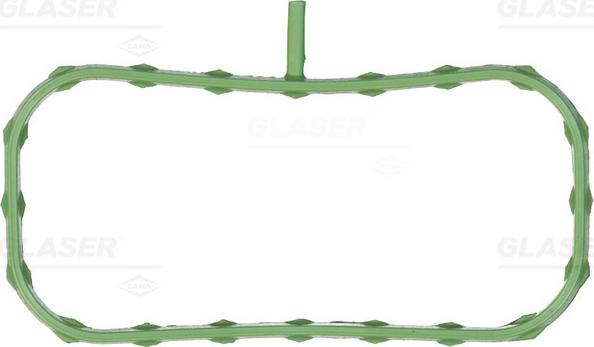 Glaser X90900-01 - Прокладка, впускний колектор autocars.com.ua