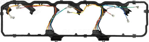 Glaser X90946-01 - Прокладка, кришка головки циліндра autocars.com.ua