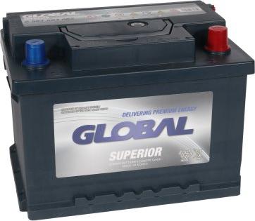 GLOBAL G 561 504 063 - Стартерна акумуляторна батарея, АКБ autocars.com.ua