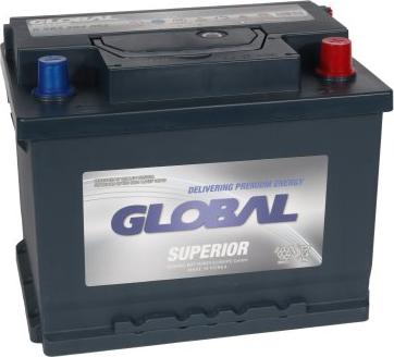 GLOBAL G 563 504 065 - Стартерная аккумуляторная батарея, АКБ avtokuzovplus.com.ua