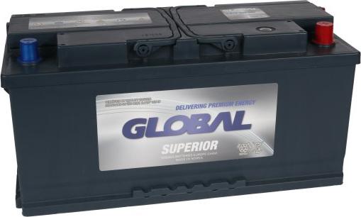 GLOBAL G 610 504 095 - Стартерна акумуляторна батарея, АКБ autocars.com.ua