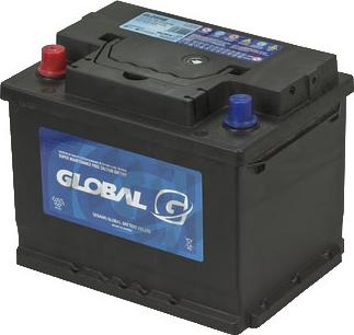 GLOBAL GL055B - Стартерная аккумуляторная батарея, АКБ avtokuzovplus.com.ua