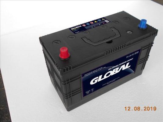 GLOBAL GL110C - Стартерная аккумуляторная батарея, АКБ avtokuzovplus.com.ua