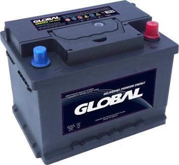 GLOBAL GR065EU - Стартерна акумуляторна батарея, АКБ autocars.com.ua