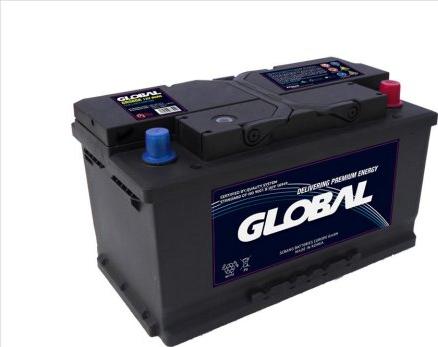 GLOBAL GR080A - Стартерная аккумуляторная батарея, АКБ avtokuzovplus.com.ua