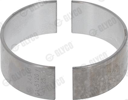 Glyco 01-5120 0.25MM - шатуни підшипник autocars.com.ua
