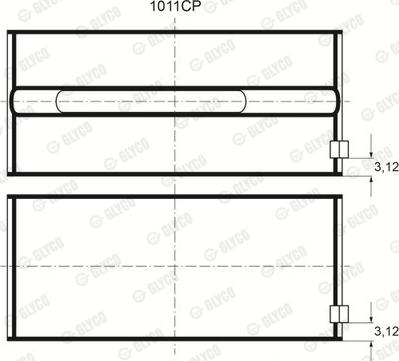 Glyco 1011CP - Підшипник autocars.com.ua