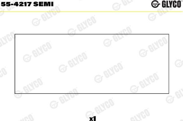 Glyco 55-4217 SEMI - Втулка підшипника, шатун autocars.com.ua