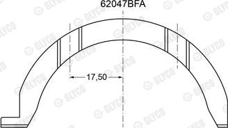 Glyco 62047BFA - Підшипник autocars.com.ua